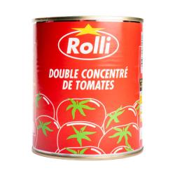 DOUBLE CONCENTRE DE TOMATES 880g