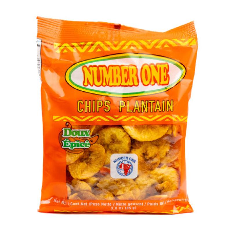 chips de plaintains épicées 85g