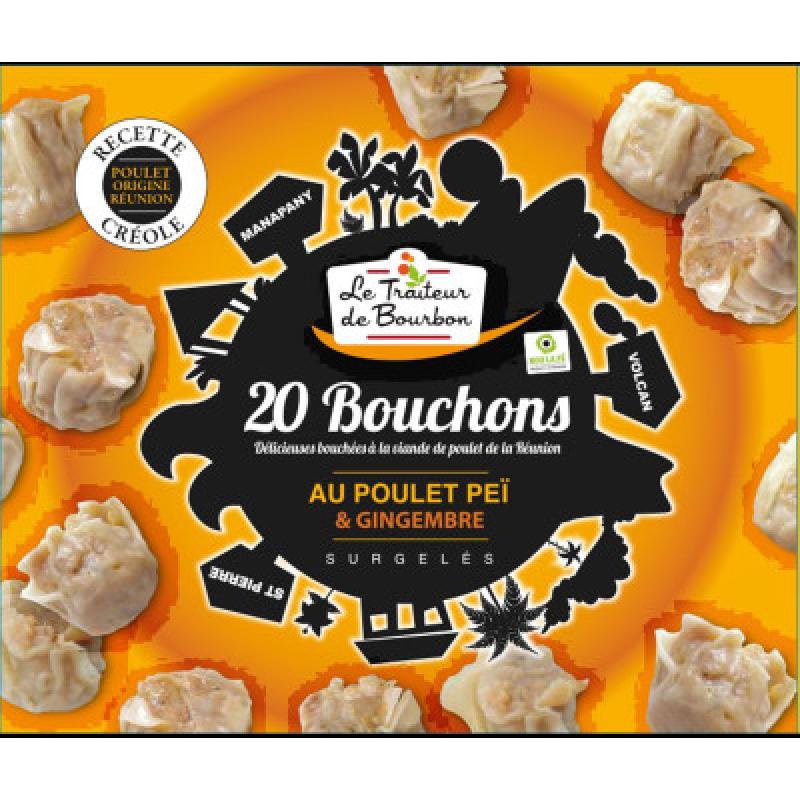 Bouchons au Poulet et Gingembre x20