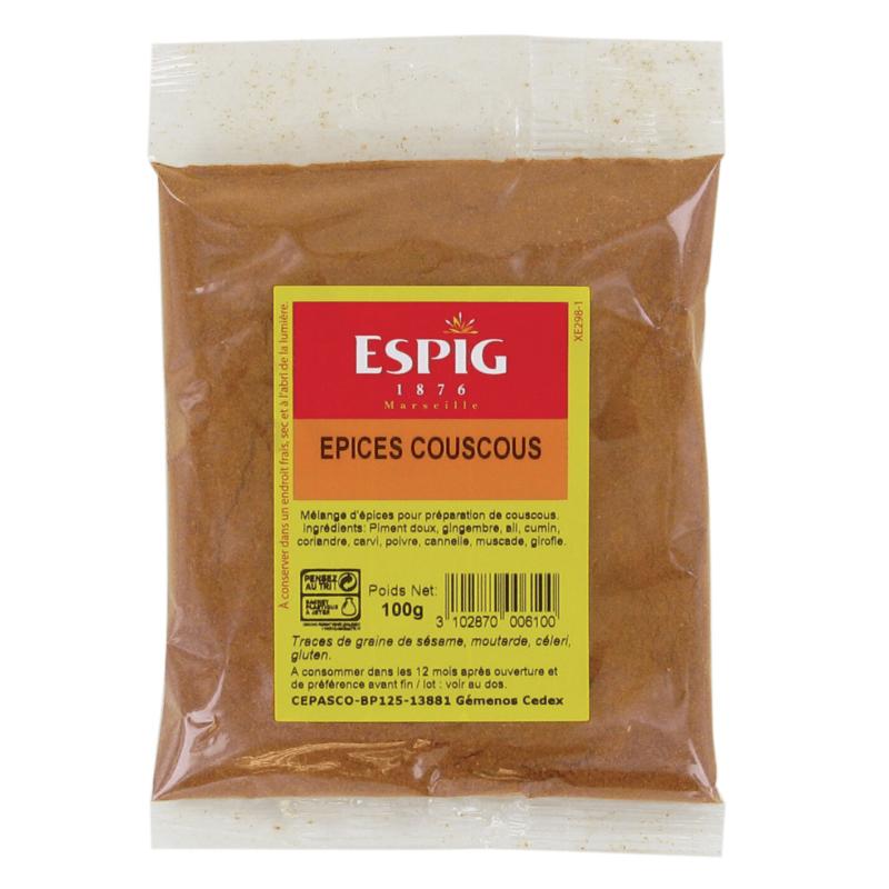 Assaisonnement pour Couscous 100g