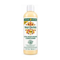 CREME OF NATURE APRÈS-SHAMPOING ULTRA-HYDRATANT À LA MANGUE ET AU BEURRE DE KARITÉ 355ML