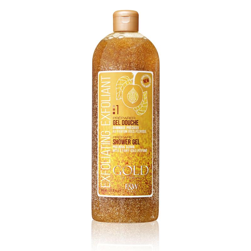 Gel douche gold gommage précieux 940 ml